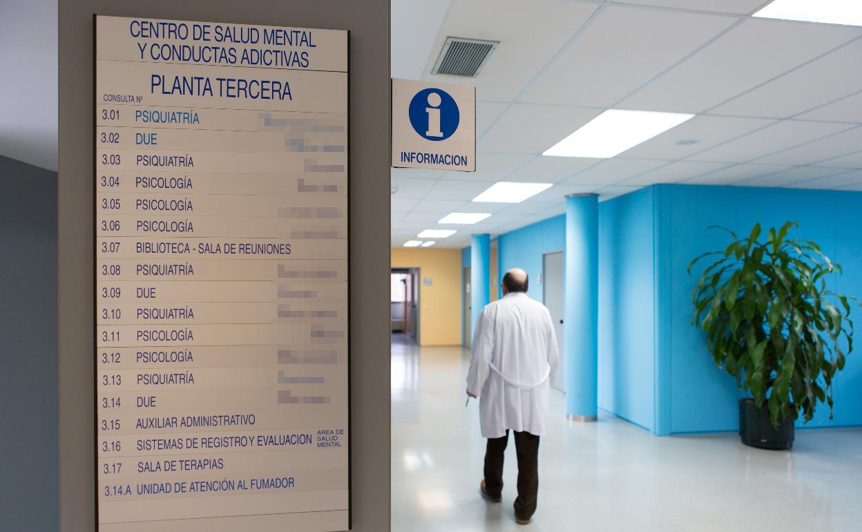 Área de Salud Mental en el centro de salud Espartero de la capital riojana. 