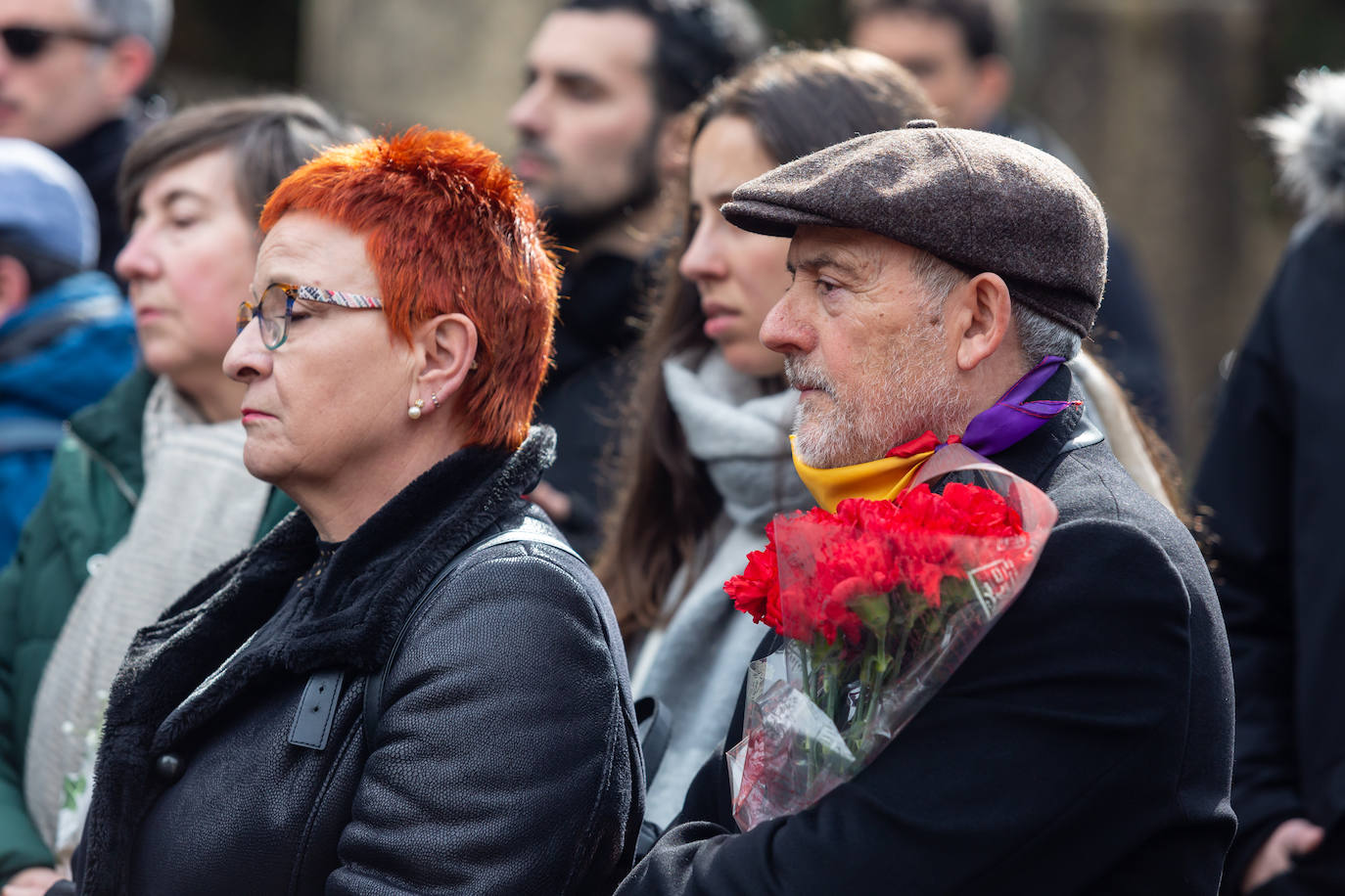 Fotos: Inauguración del memorial a los fusilados por el franquismo en Logroño