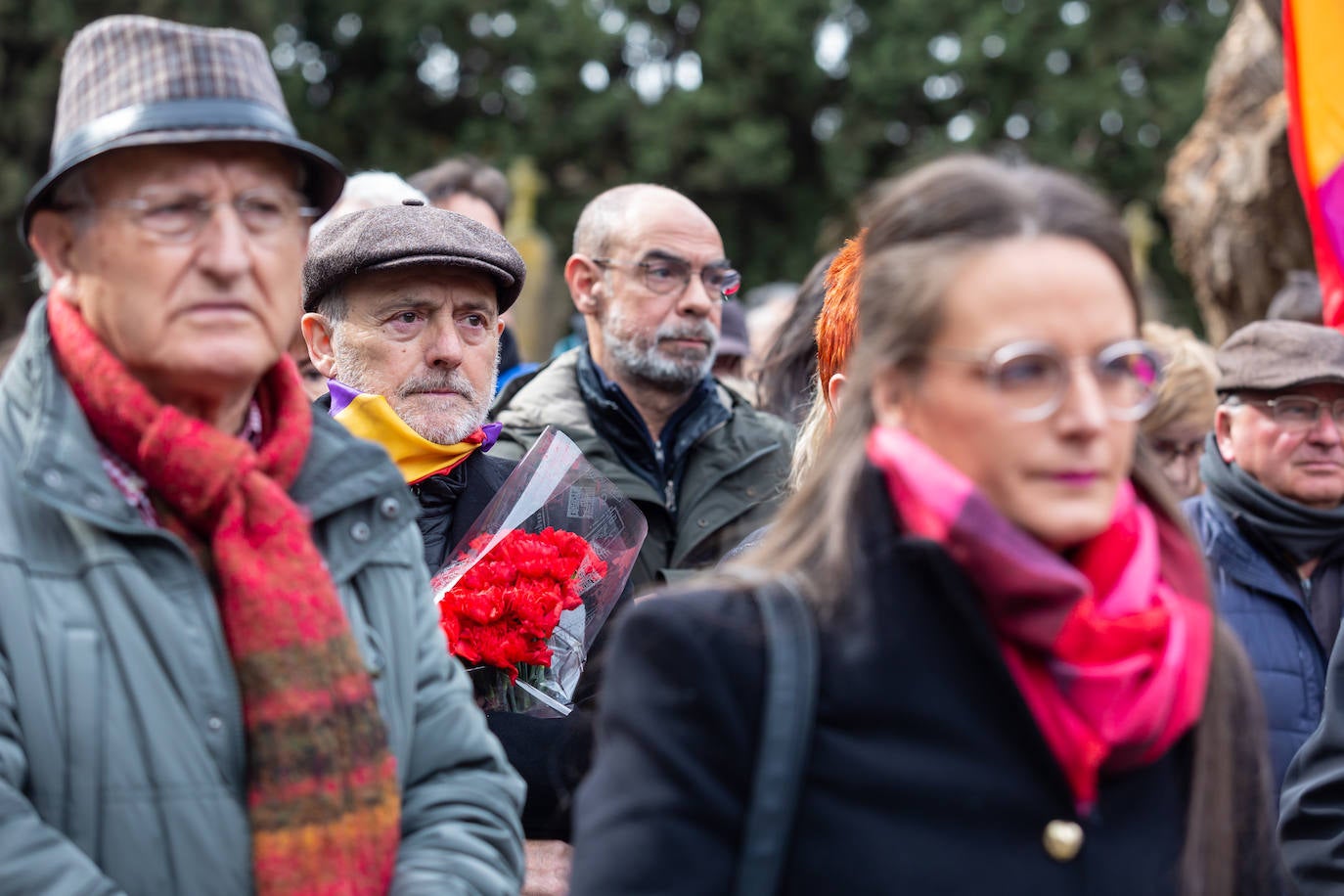 Fotos: Inauguración del memorial a los fusilados por el franquismo en Logroño