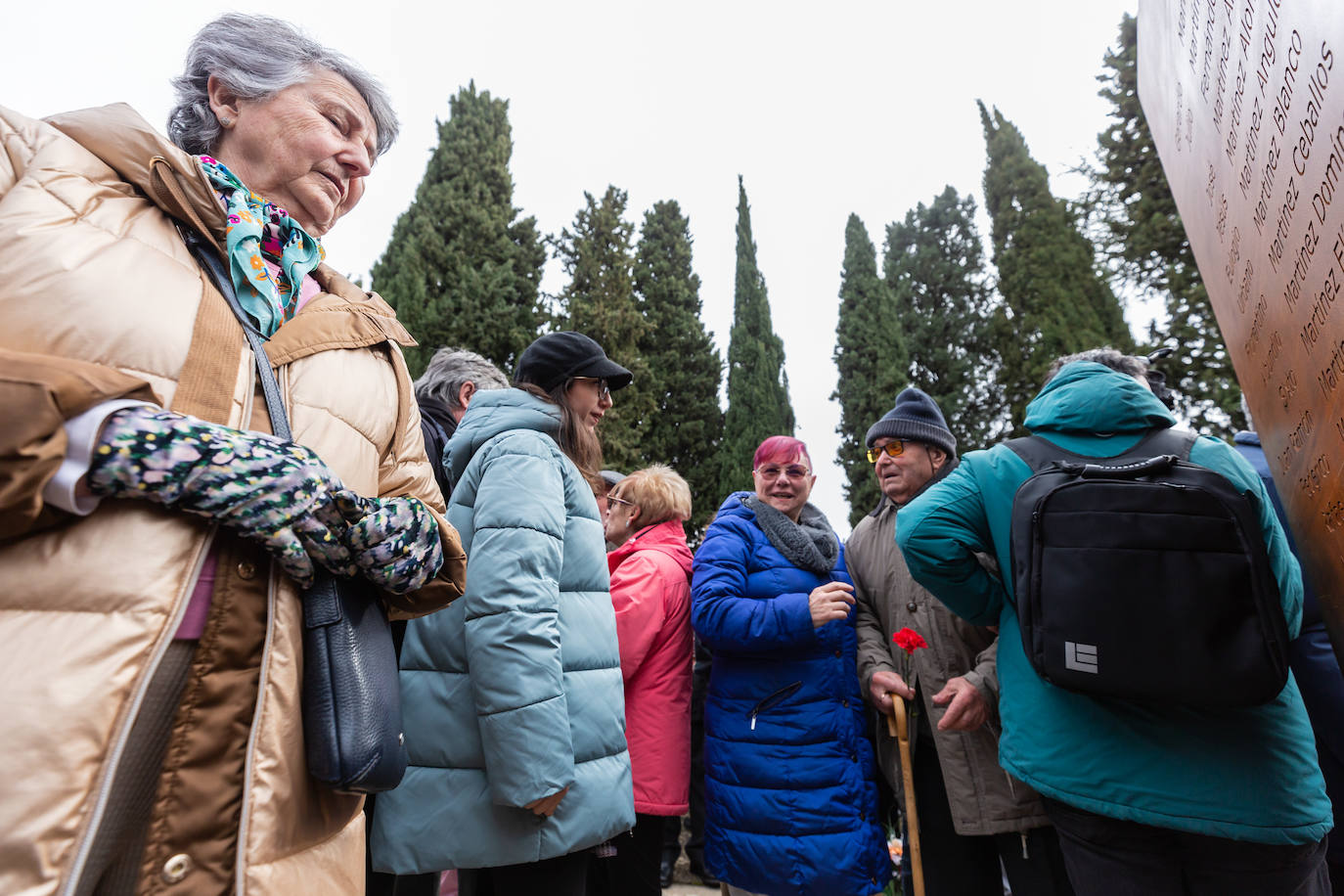 Fotos: Inauguración del memorial a los fusilados por el franquismo en Logroño