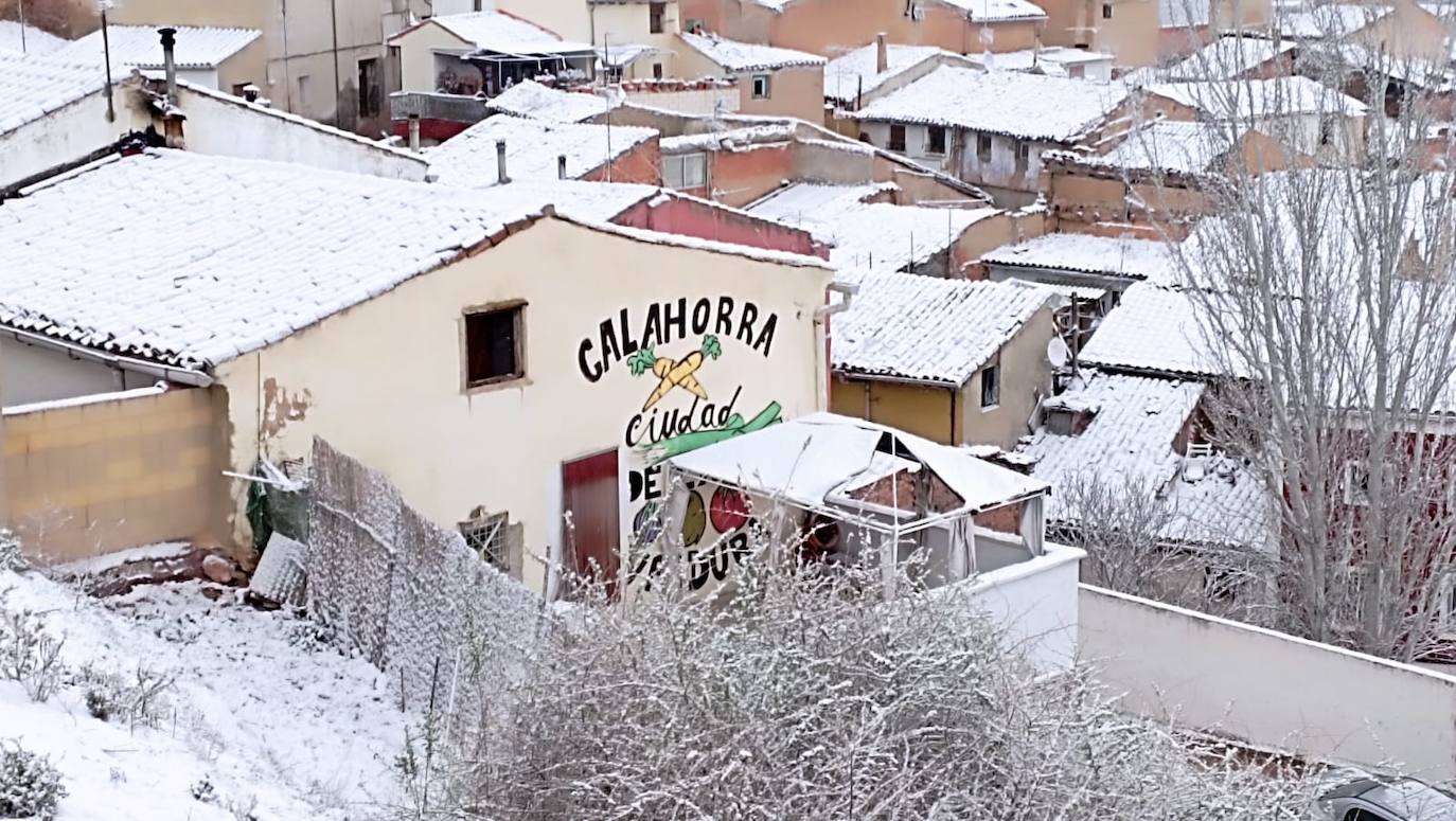 Fotos: Calahorra, epicentro de la nevada en el valle del Ebro