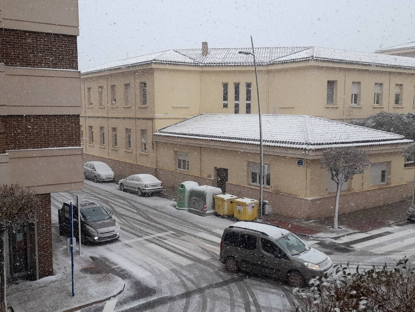 Fotos: Calahorra, epicentro de la nevada en el valle del Ebro