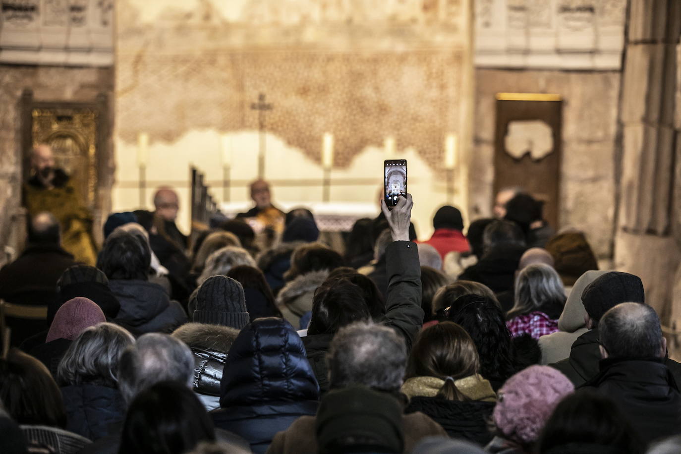 Actuación en la basílica de Los Arcos de Tricio, que volverá a ser escenario de alguna de las propuestas escénicas. 