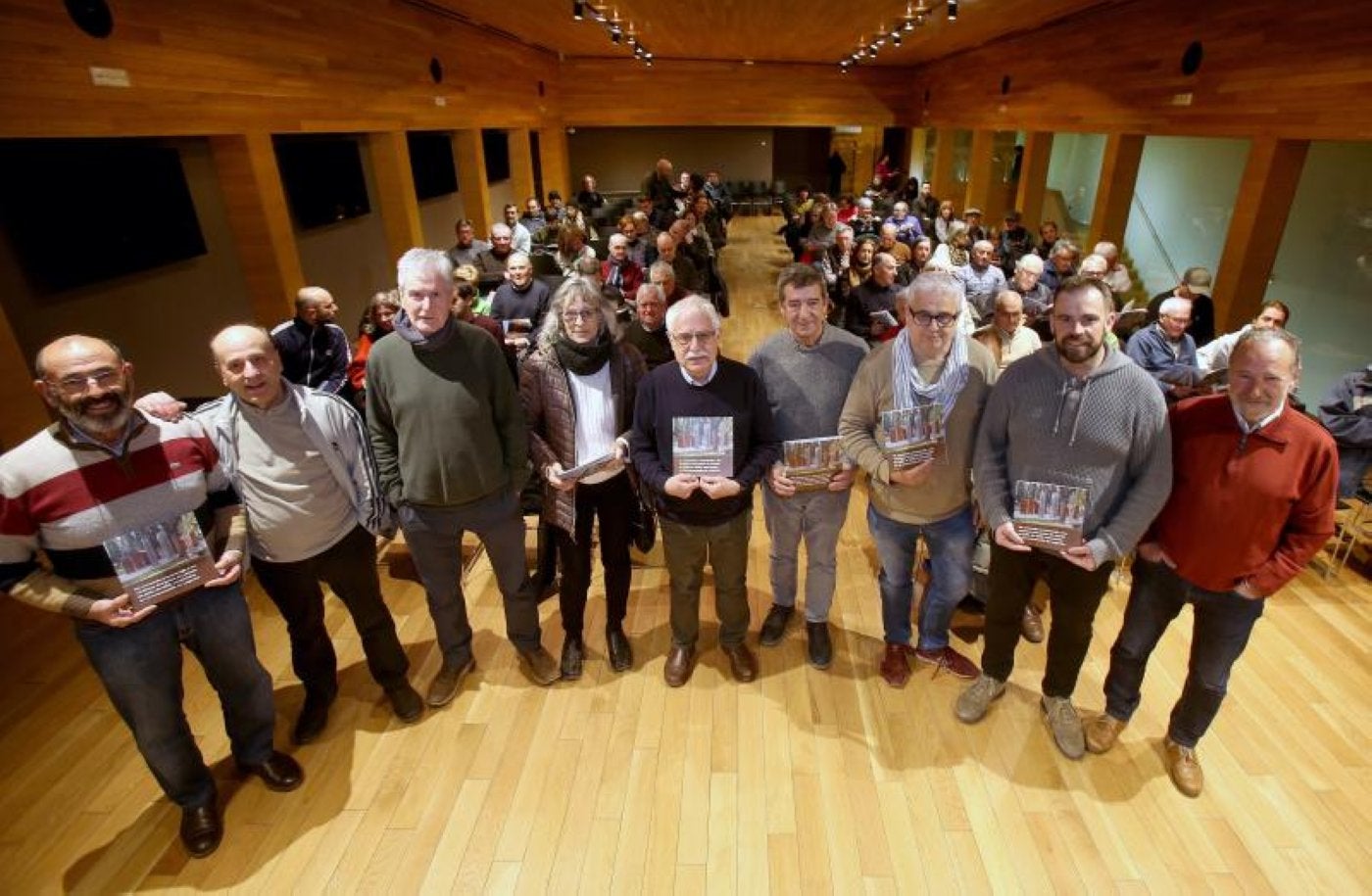 Foto de la presentación del libro. 