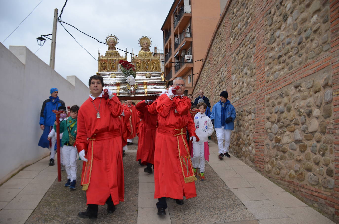 Fotos: La procesión de los Santos Mártires de Calahorra