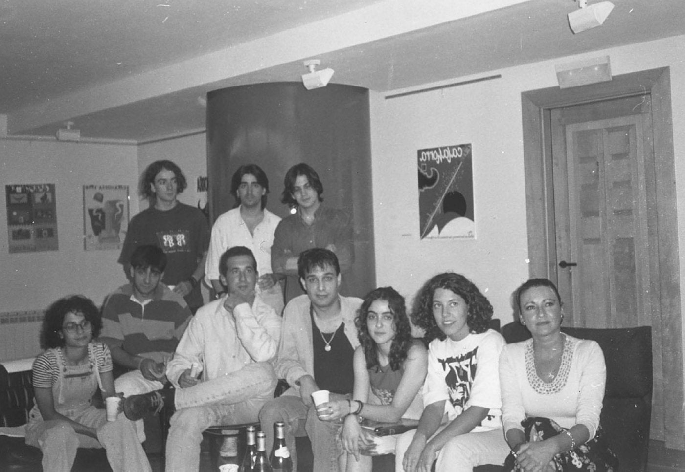 Varios integrantes del Club Urbano en 1996.