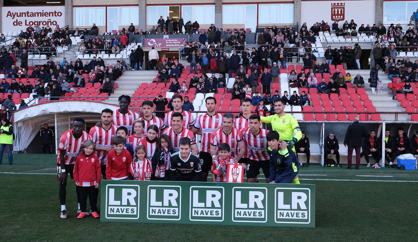 Fotos: El triunfo de la UD Logroñés frente a Osasuna hace sonreír a Las Gaunas