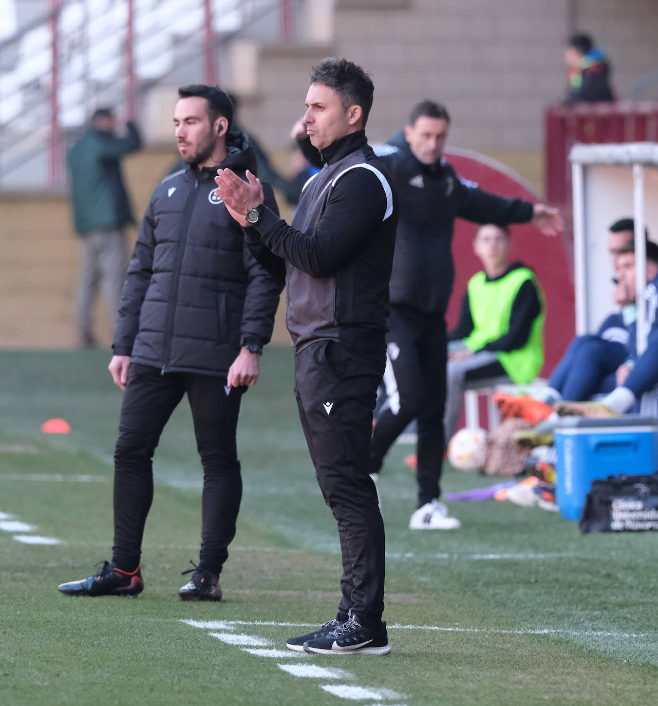 Fotos: El triunfo de la UD Logroñés frente a Osasuna hace sonreír a Las Gaunas