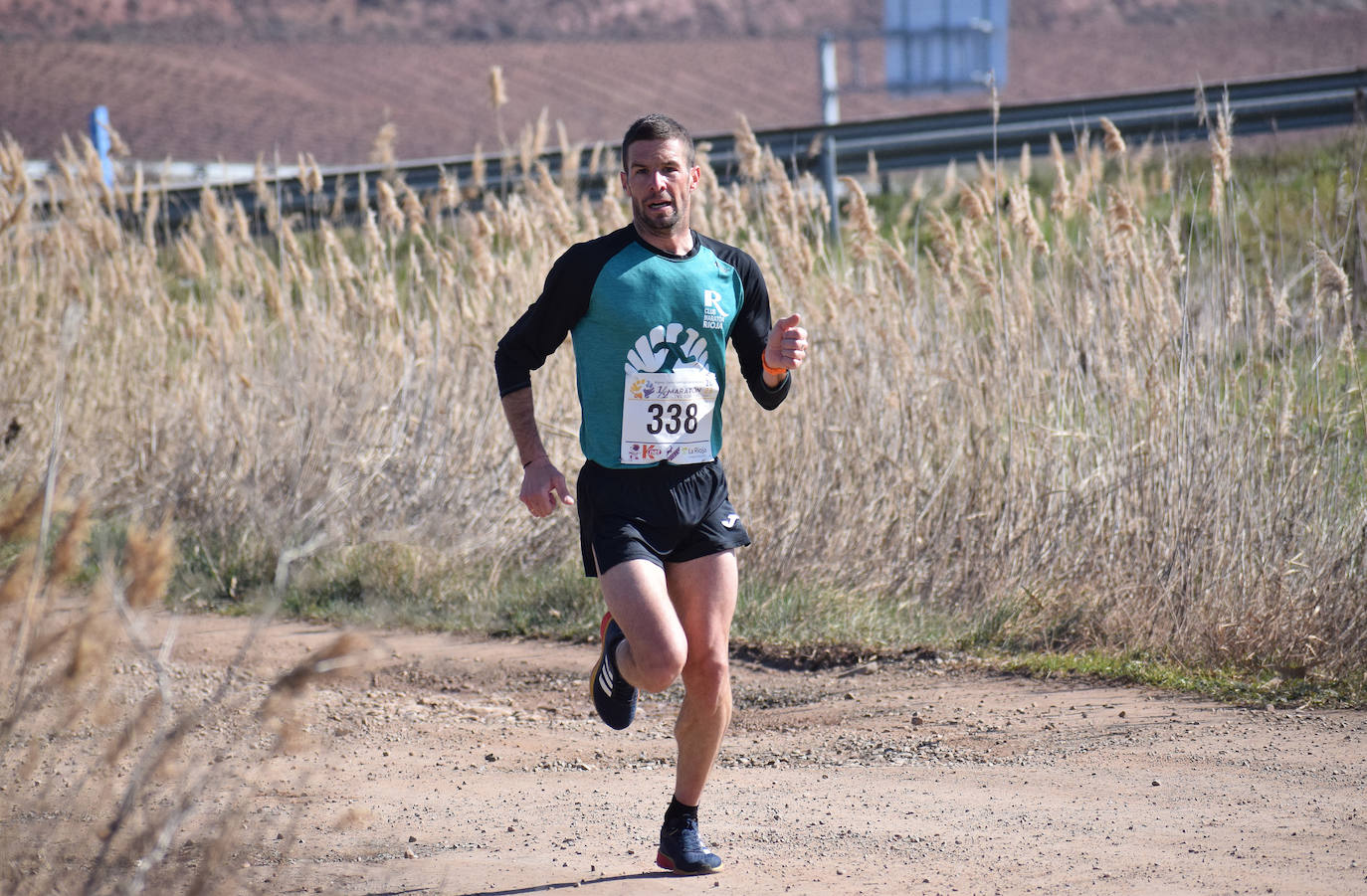 Fotos: El najerino David Martínez se impone en la Media Maratón del Camino