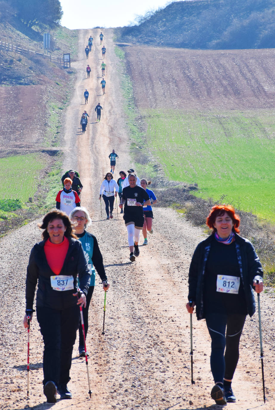 Fotos: El najerino David Martínez se impone en la Media Maratón del Camino