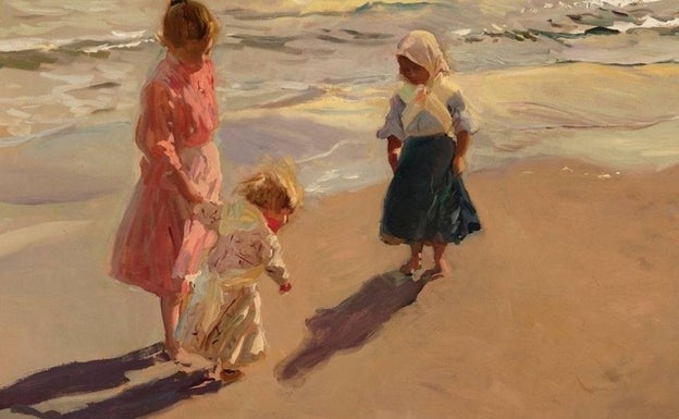 'Muchaha en la playa', de Sorolla.