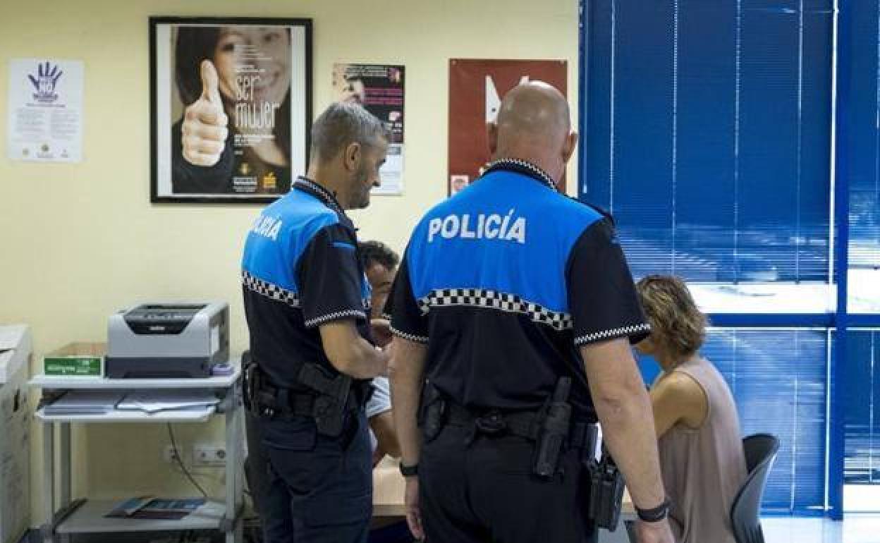 Unidad de Violencia de Género de la Policía Municipal de Valladolid. /