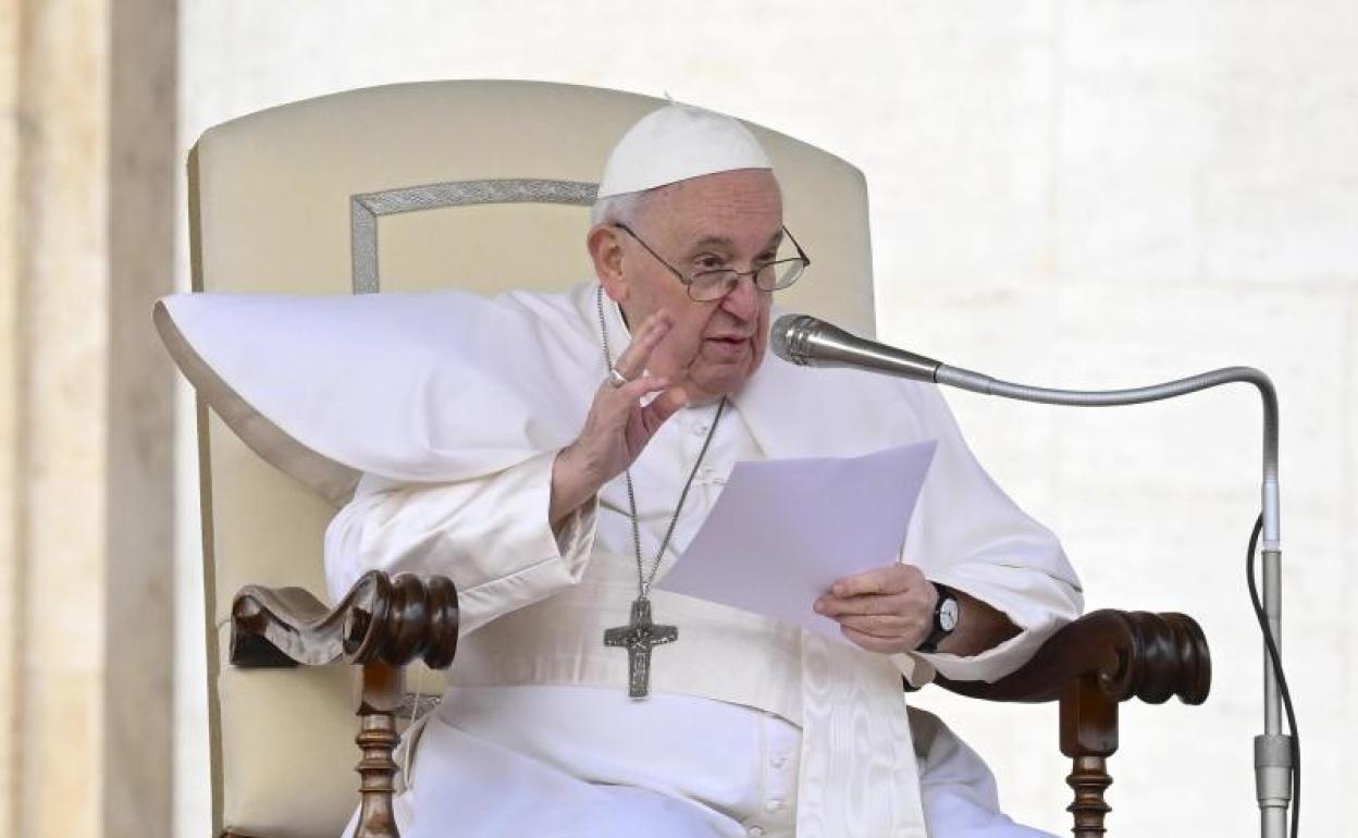 El Papa, en una imagen de archivo