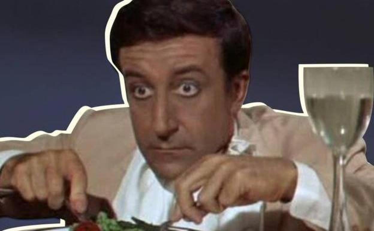 Peter Sellers, en 'El guateque'.