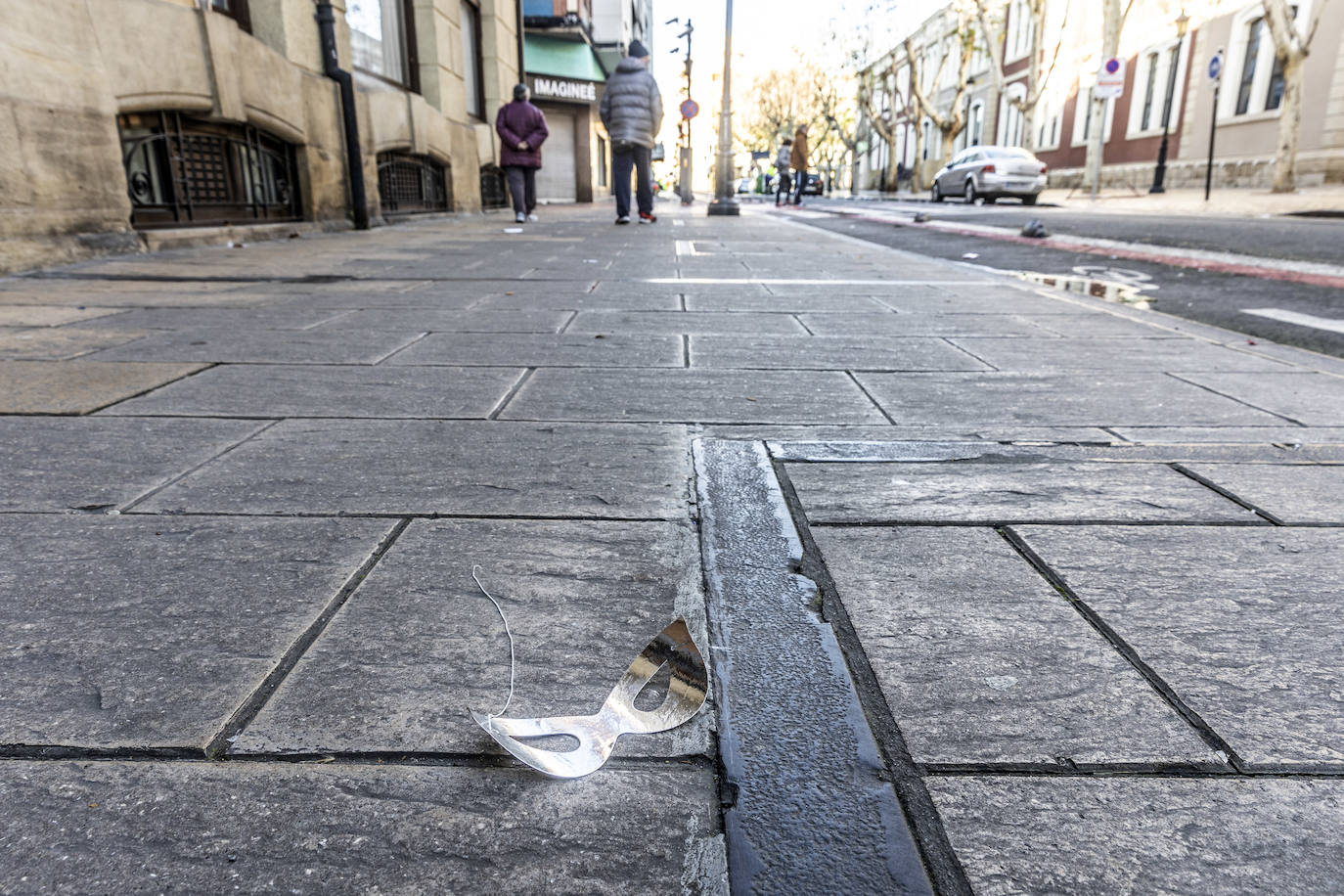 Así ha amanecido Logroño tras la celebración de Nochevieja