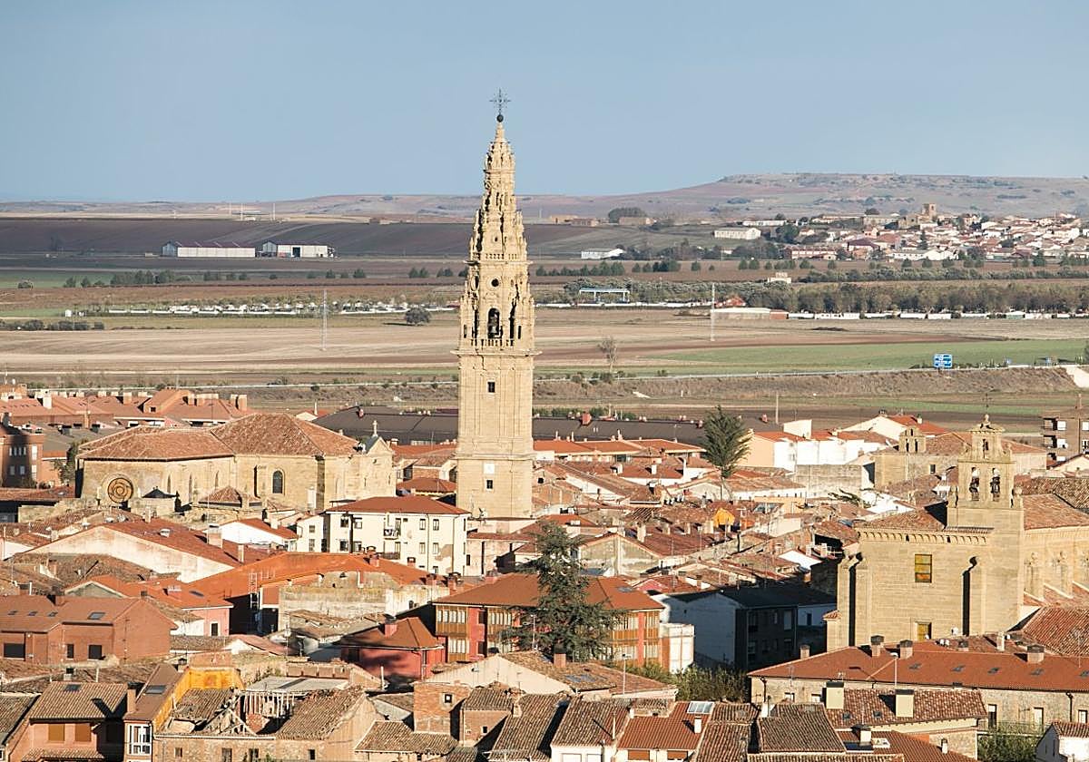 Panorámica de Santo Domingo de la Calzada.