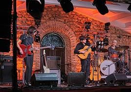 Jacobo Serra, durante su actuación en Franco-Españolas