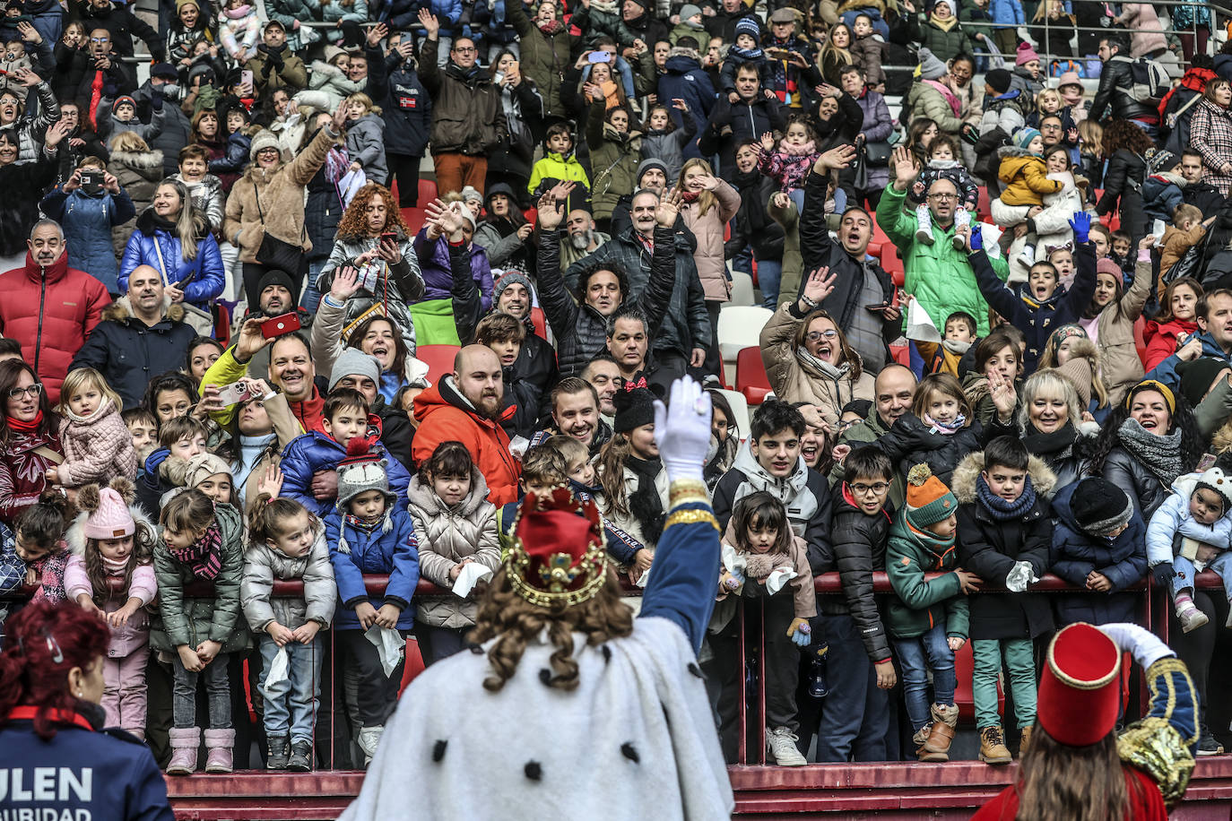 La llegada de los Reyes Magos, en imágenes