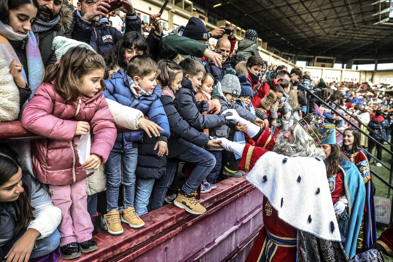La llegada de los Reyes Magos, en imágenes