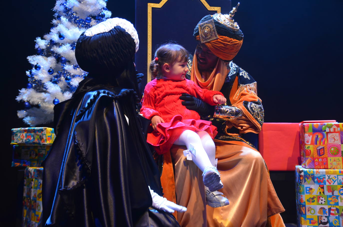 Los niños de Calahorra, con los Reyes Magos