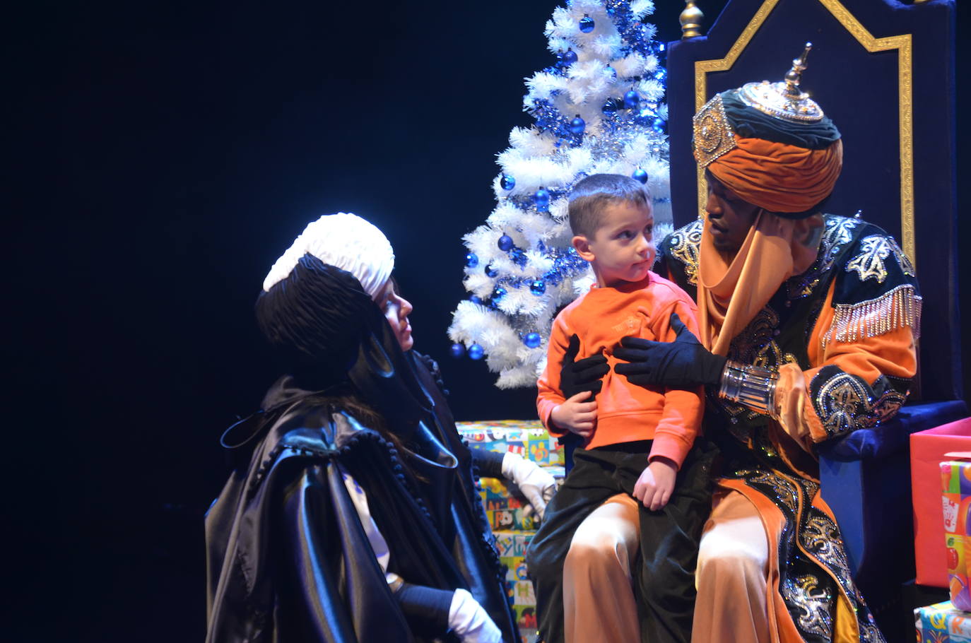 Los niños de Calahorra, con los Reyes Magos