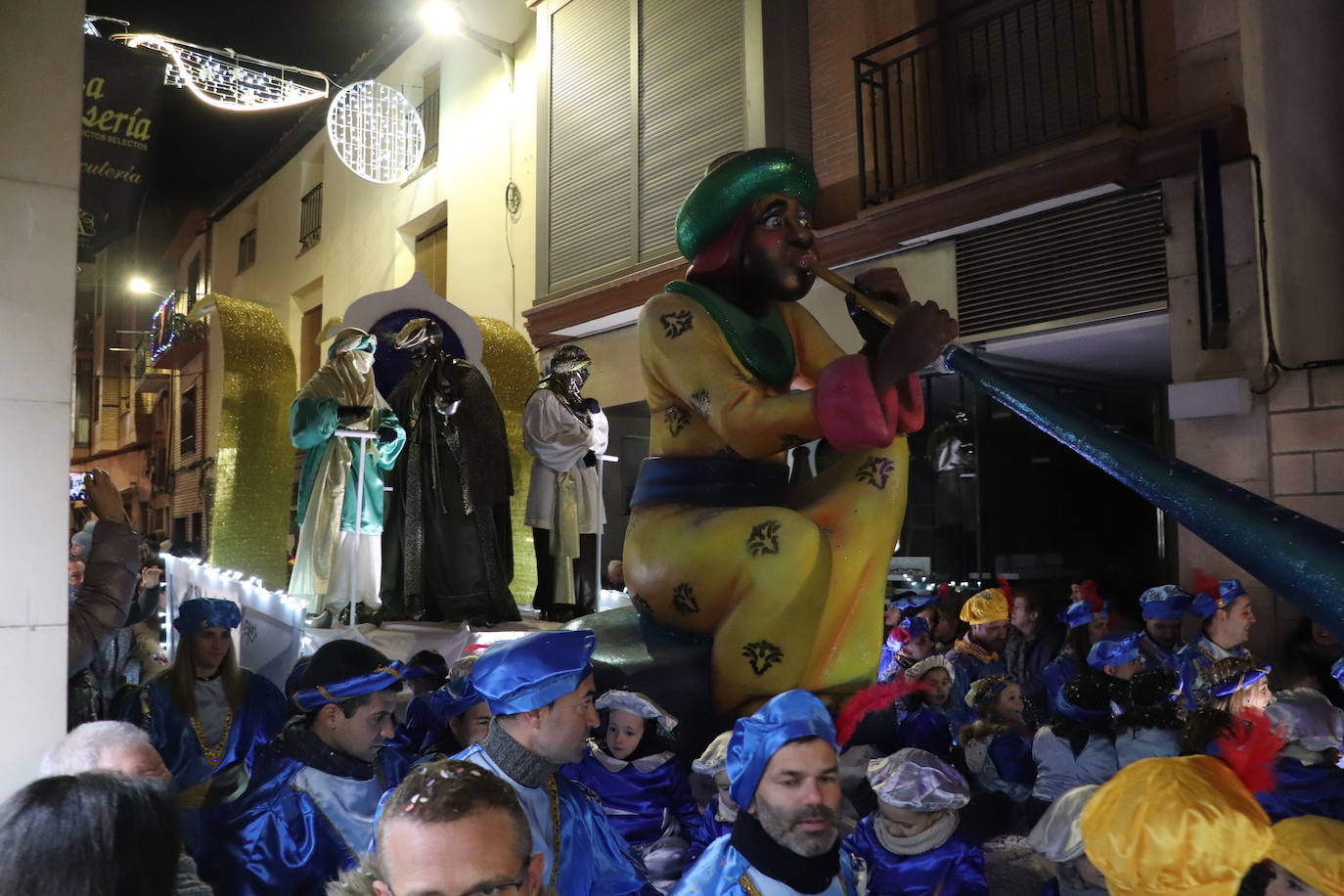 El desfile de sus Majestades, en Alfaro