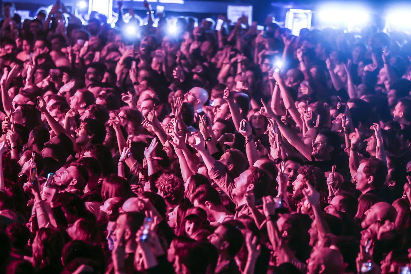 Imágenes de la cuarta noche de conciertos