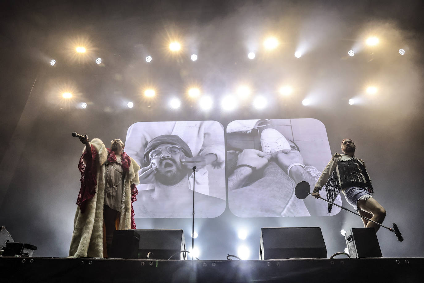 Imágenes de la cuarta noche de conciertos