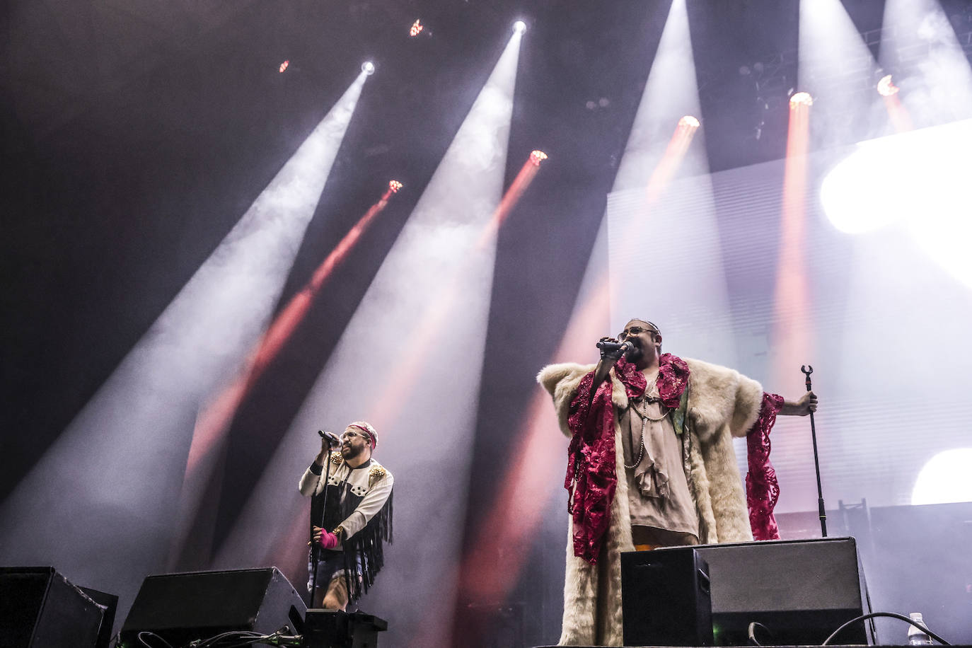 Imágenes de la cuarta noche de conciertos