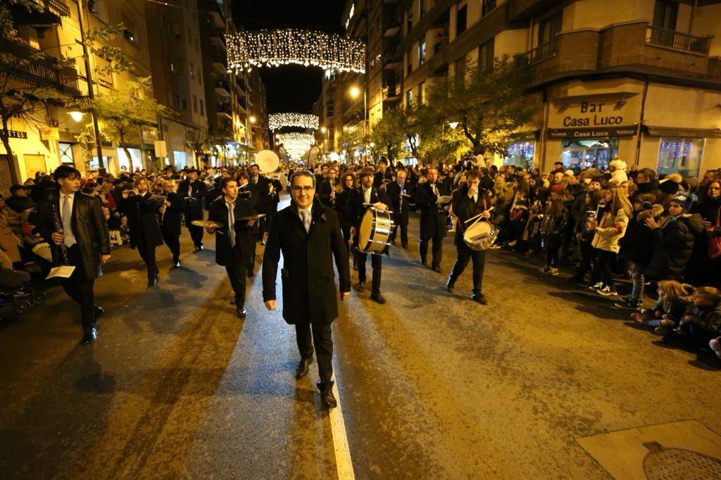 La cabalgata de los Reyes Magos en Logroño