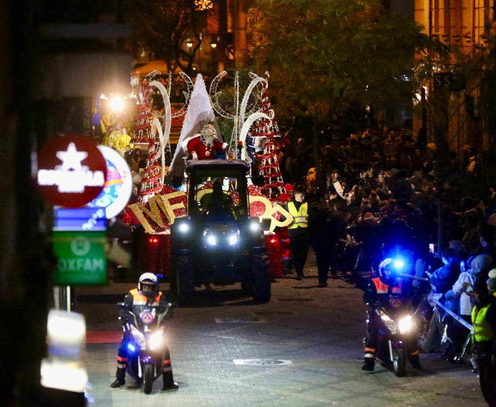 La cabalgata de los Reyes Magos en Logroño