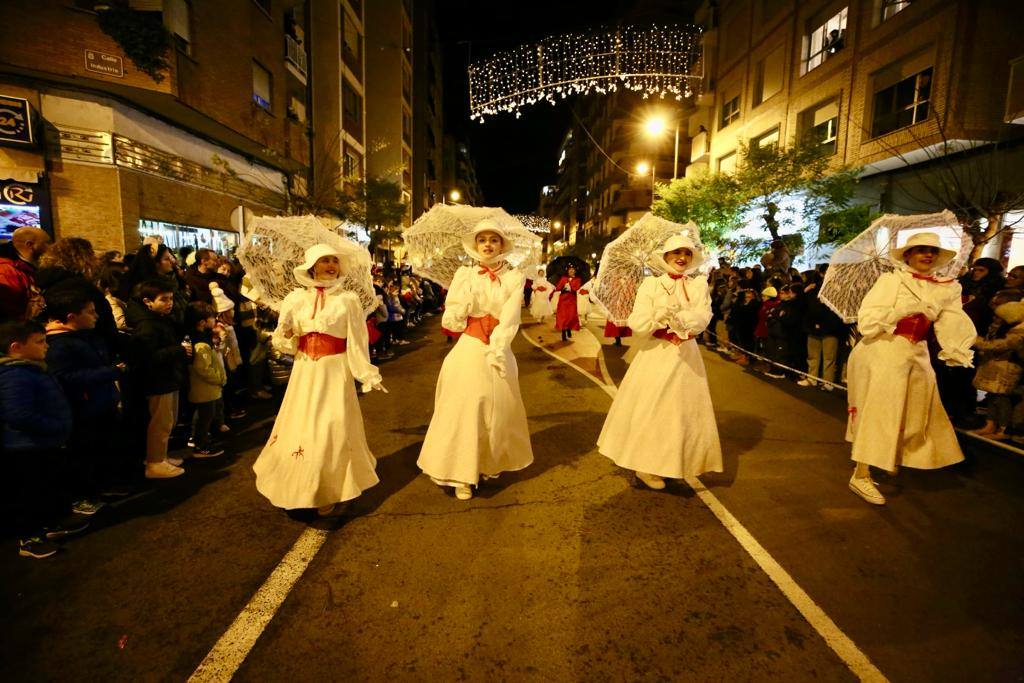 La cabalgata de los Reyes Magos en Logroño