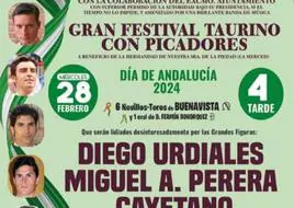 Urdiales, anunciado en enero en Recas y en Écija en febrero