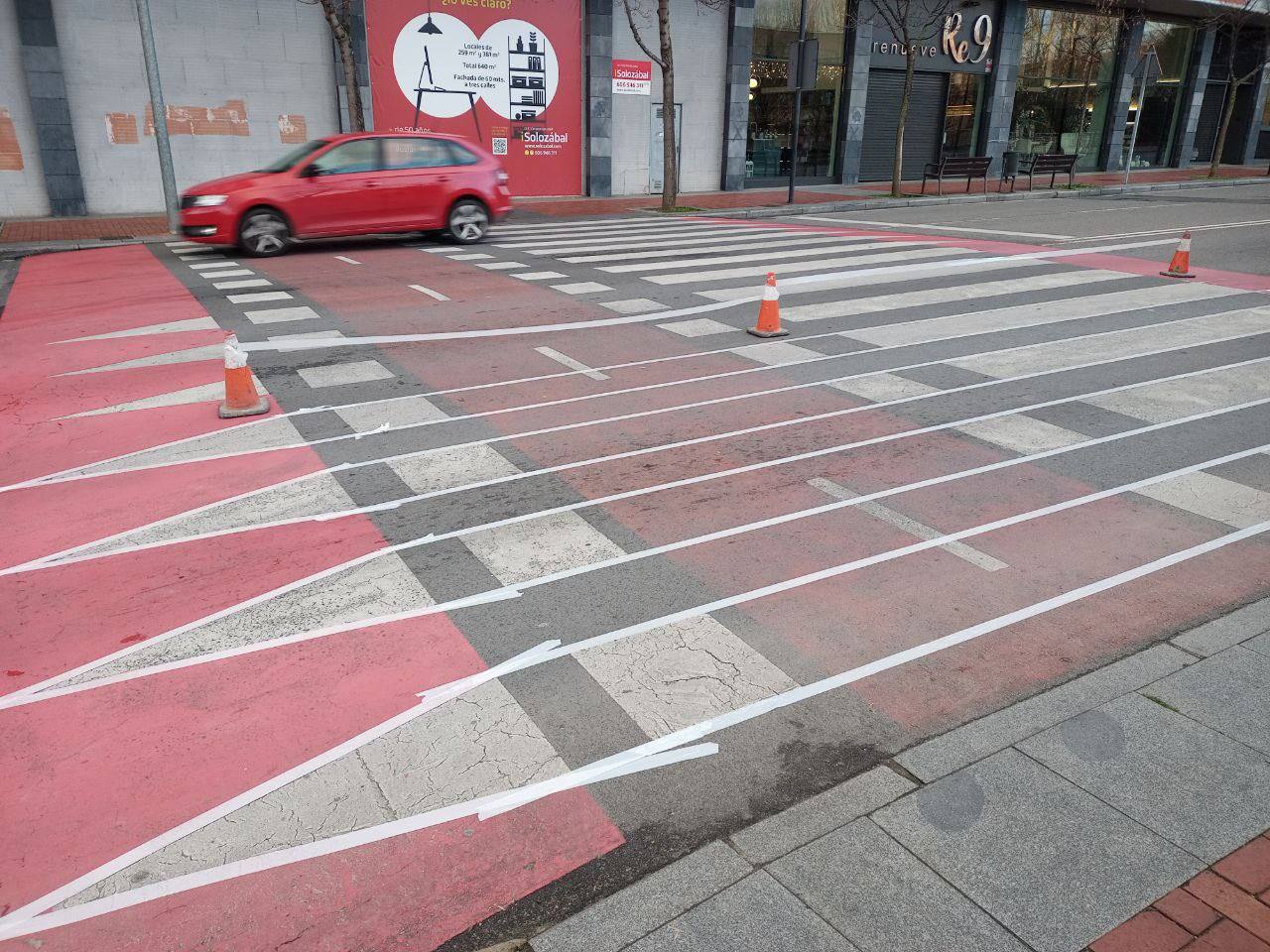 Detalle de la modificación.