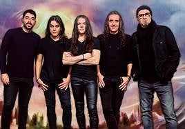 Los cinco integrantes de la formación actual de Tierra Santa.