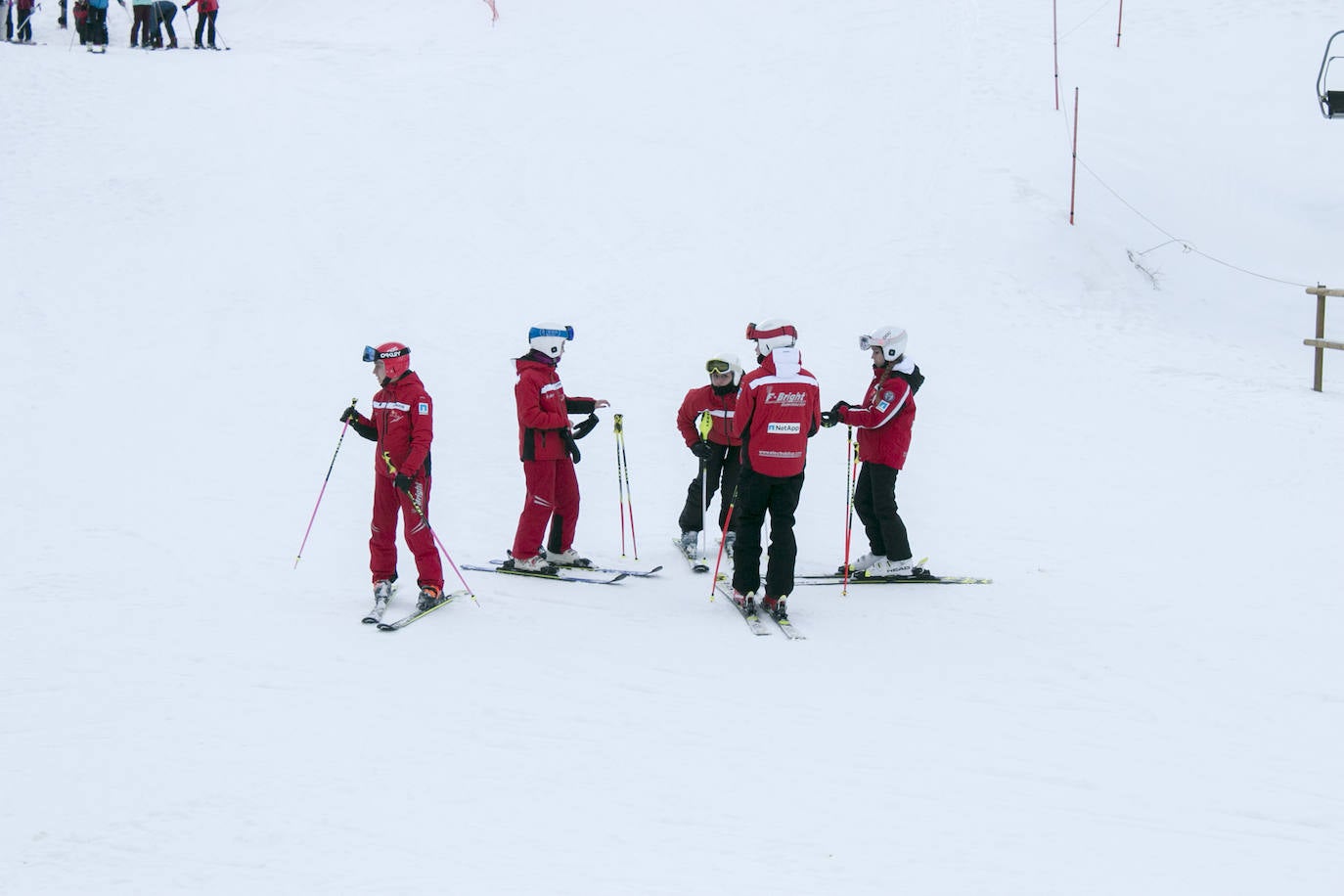 Valdezcaray se llena de esquiadores
