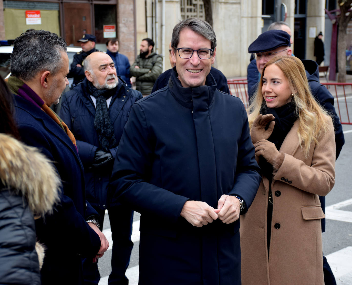 Izado solemne de la bandera en el 200 aniversario de la Policía Nacional