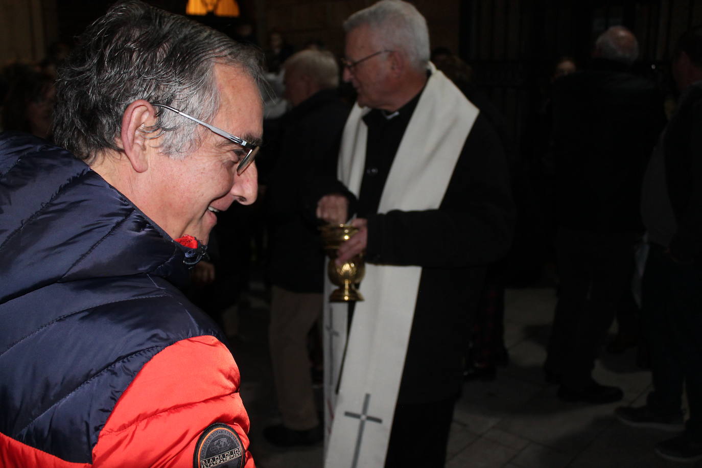 Las imágenes de la bendición de San Antón y el sermón de Nájera