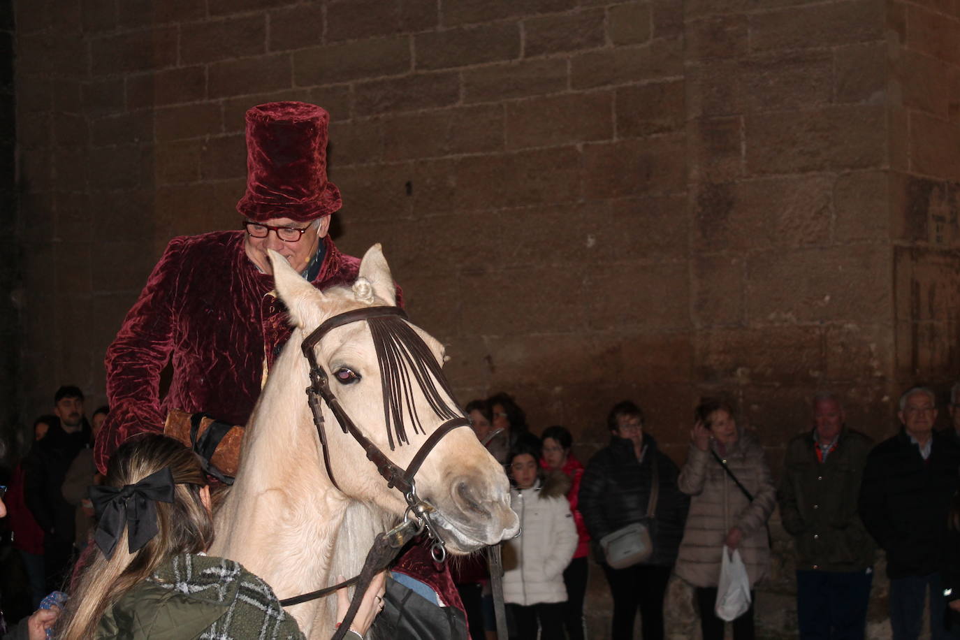 Las imágenes de la bendición de San Antón y el sermón de Nájera