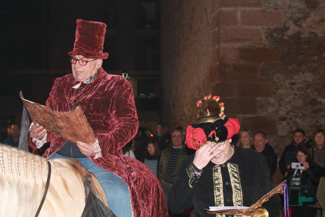 Las imágenes de la bendición de San Antón y el sermón de Nájera