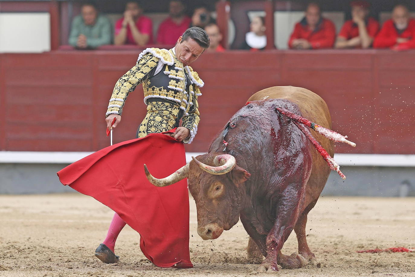 Diego Urdiales, en una corrida en Las Ventas.