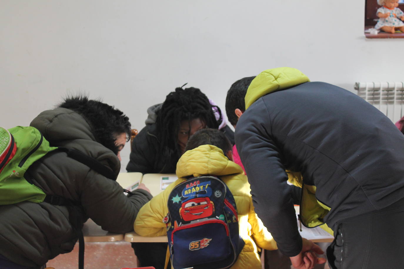 Carrera infantil de orientación en Badarán