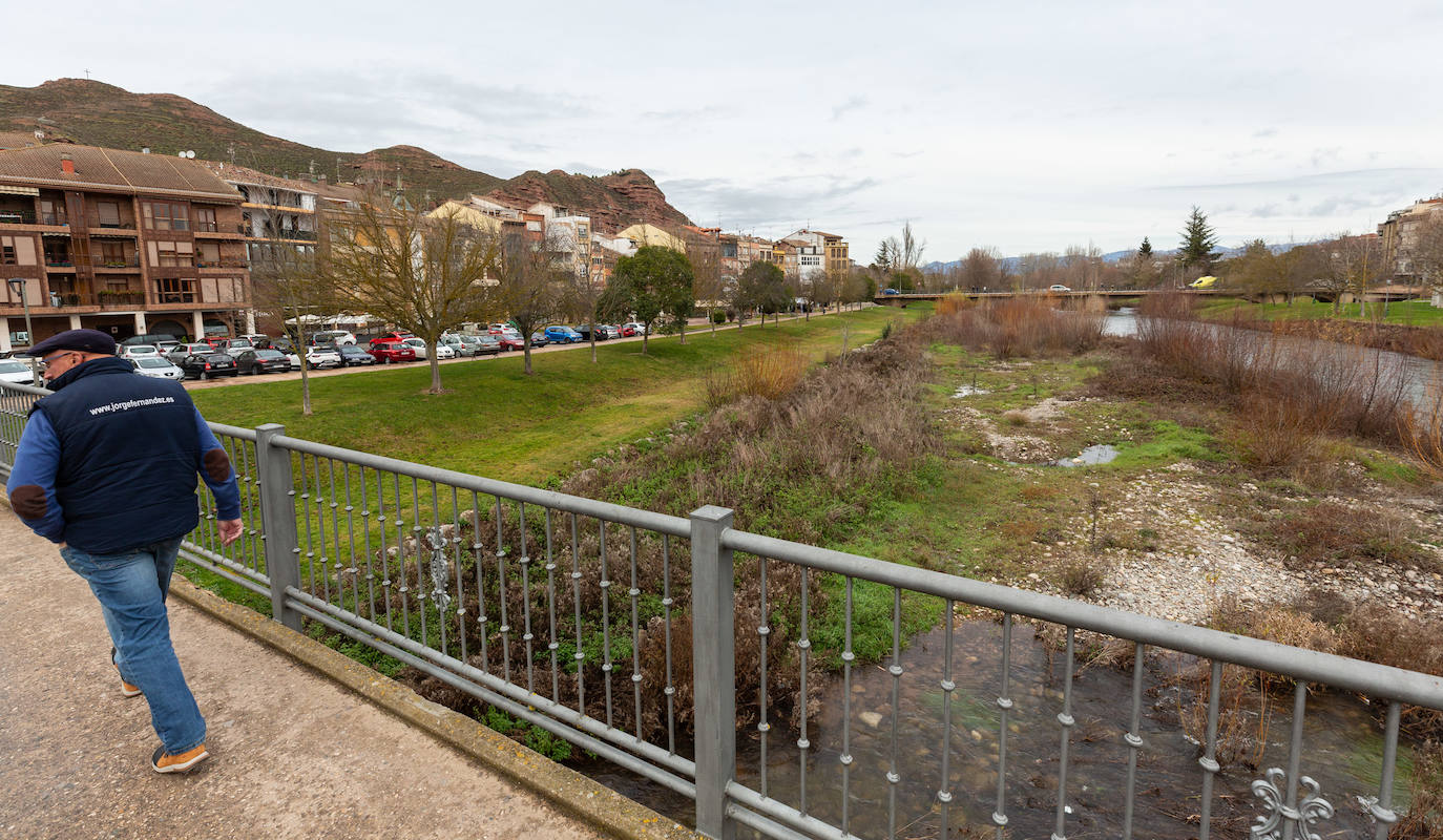 Ecologistas y pescadores alertan por la falta de agua en los ríos de La Rioja