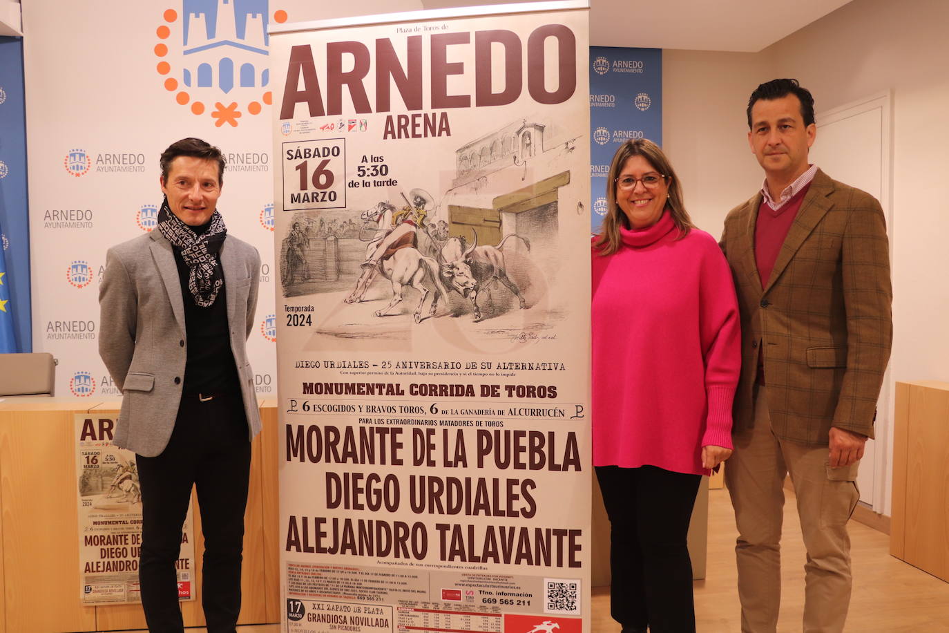 Presentación de la corrida que se celebrará en Arnedo.