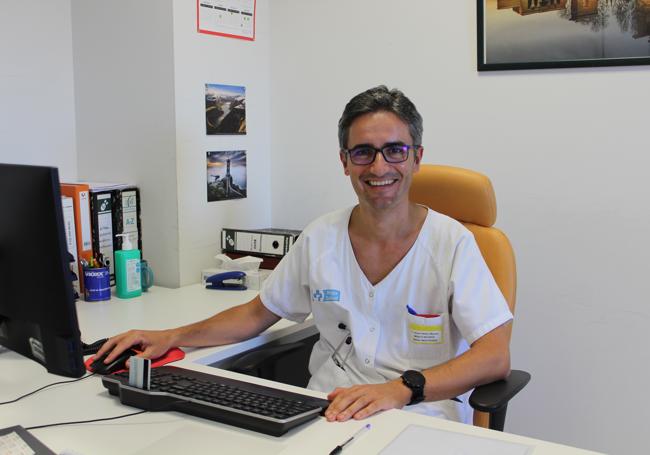 Javier Velasco, médico del departamento de Enfermedades Infecciosas del Servicio Riojano de Salud (Seris).