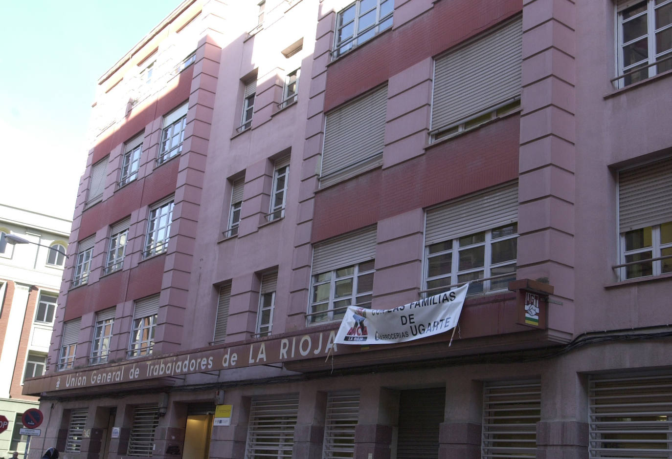 Sede de UGT en Logroño