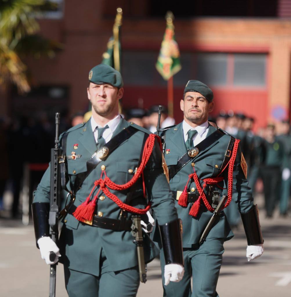 Jornada de gala en la Guardia Civil