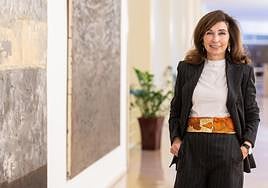 Fuensanta Nieto, arquitecta de prestigio nacional e internacional, este lunes, en el Ayuntamiento.