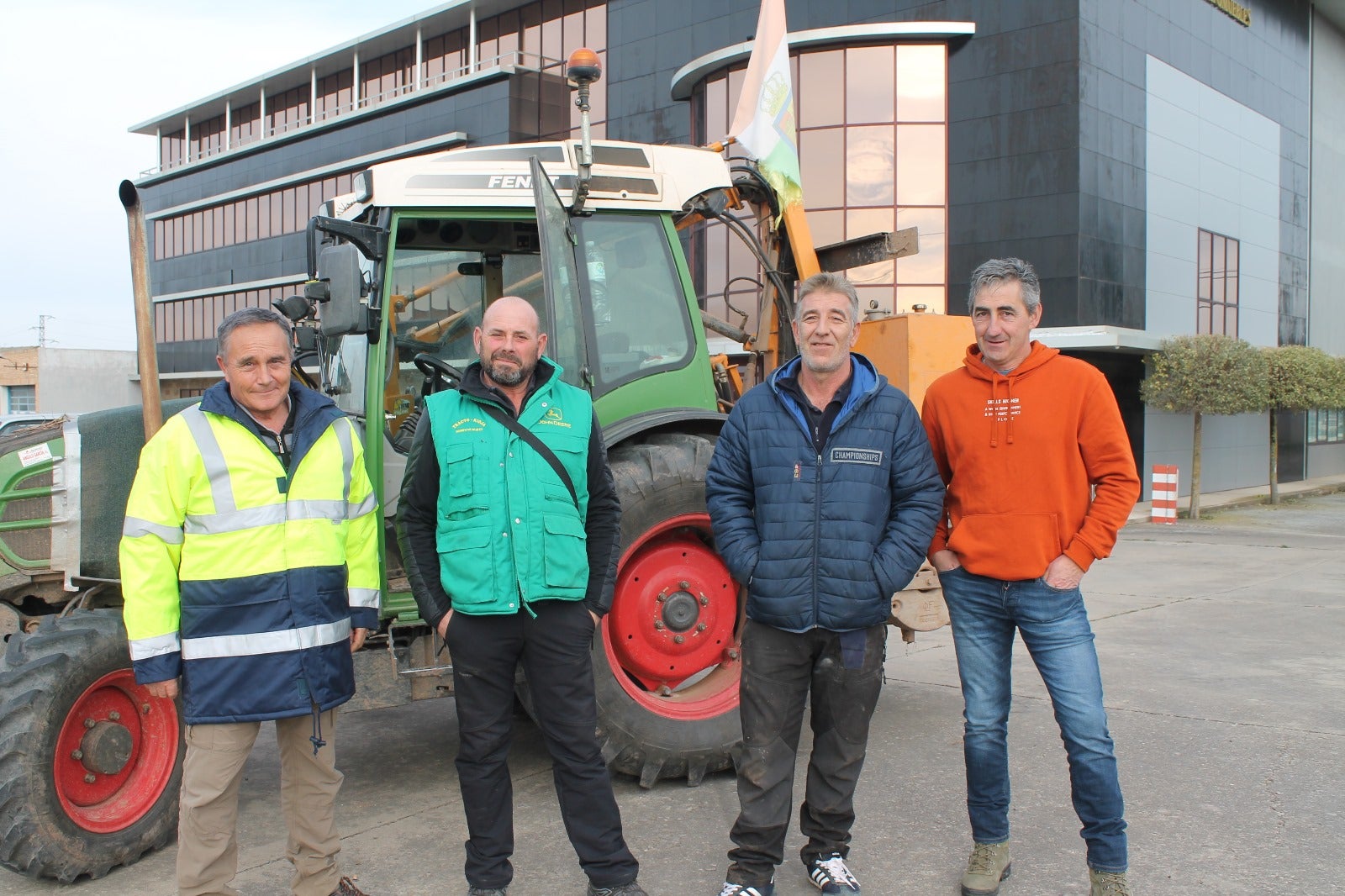 Agricultores de Uruñuela y Hormilleja