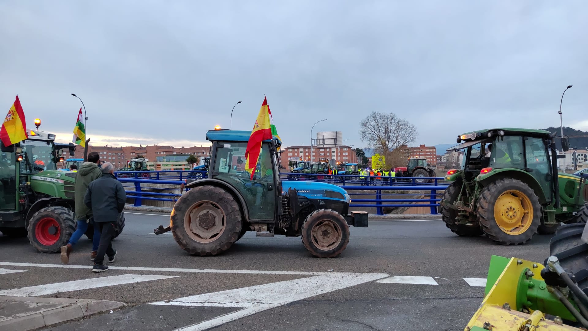 La movilización de Nájera, en imágenes